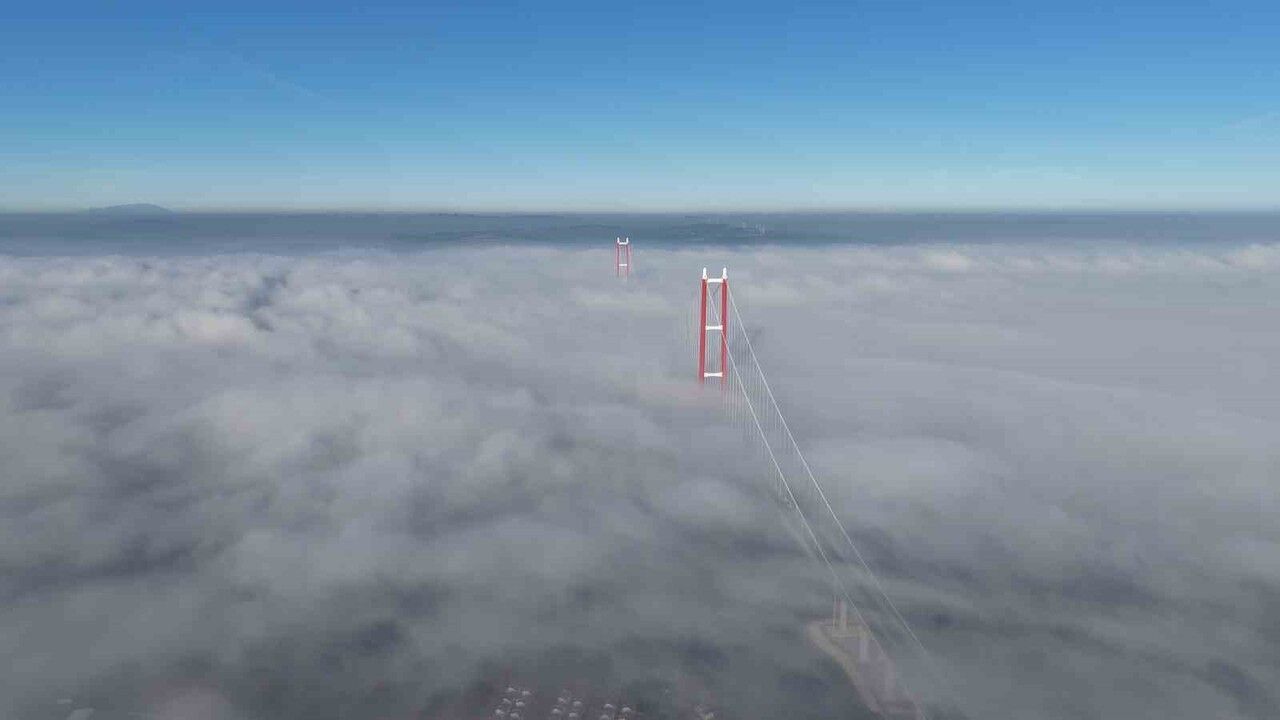 Sisle Kaplı 1915 Çanakkale Köprüsü Görsel Şöleni