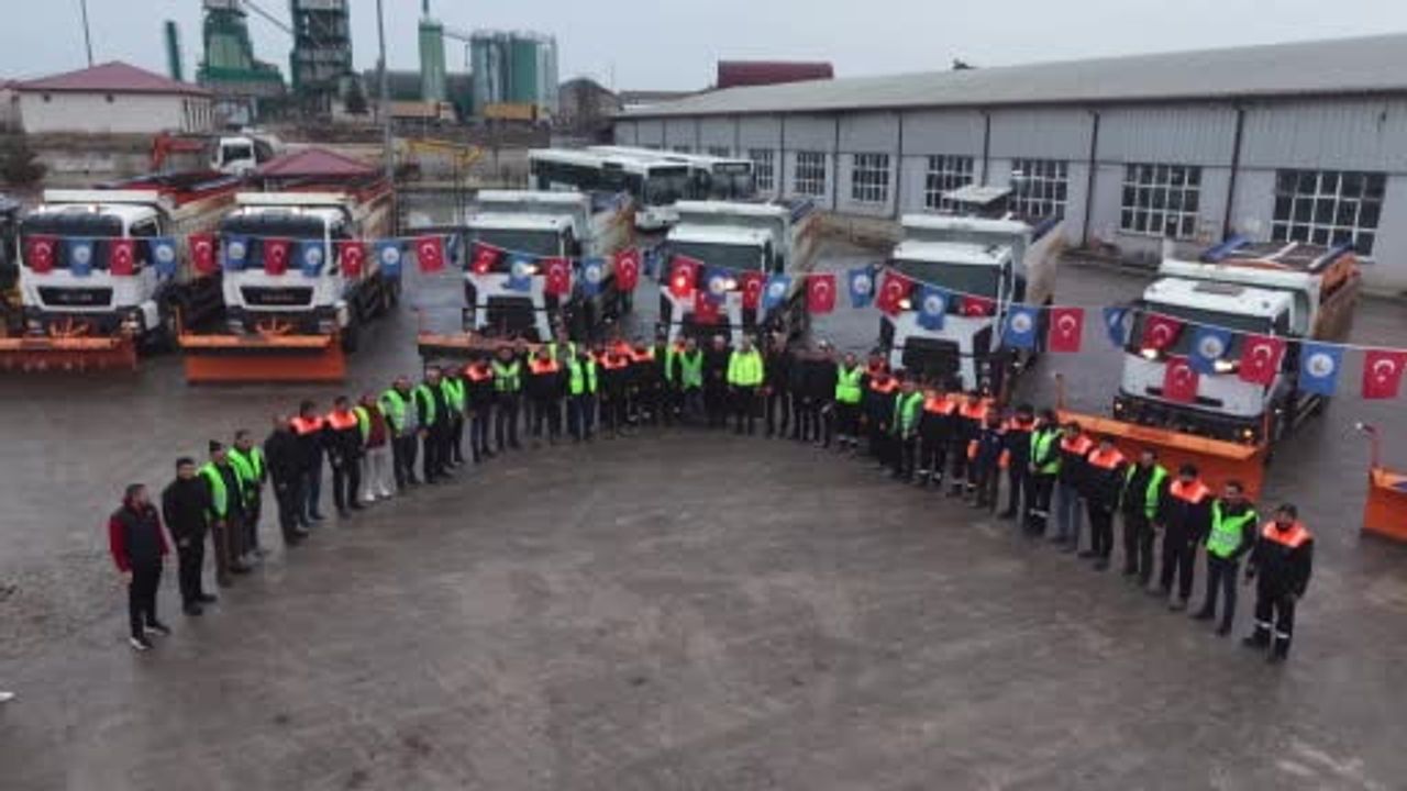 Sivas Belediyesi Kış Hazırlıklarını Tamamladı