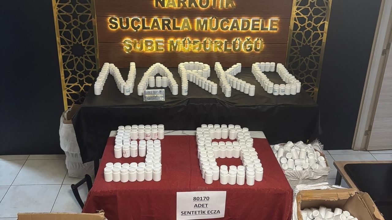 Sivas'ta Yılbaşı Öncesi Narkotik Operasyonu ile 3 Tutuklama