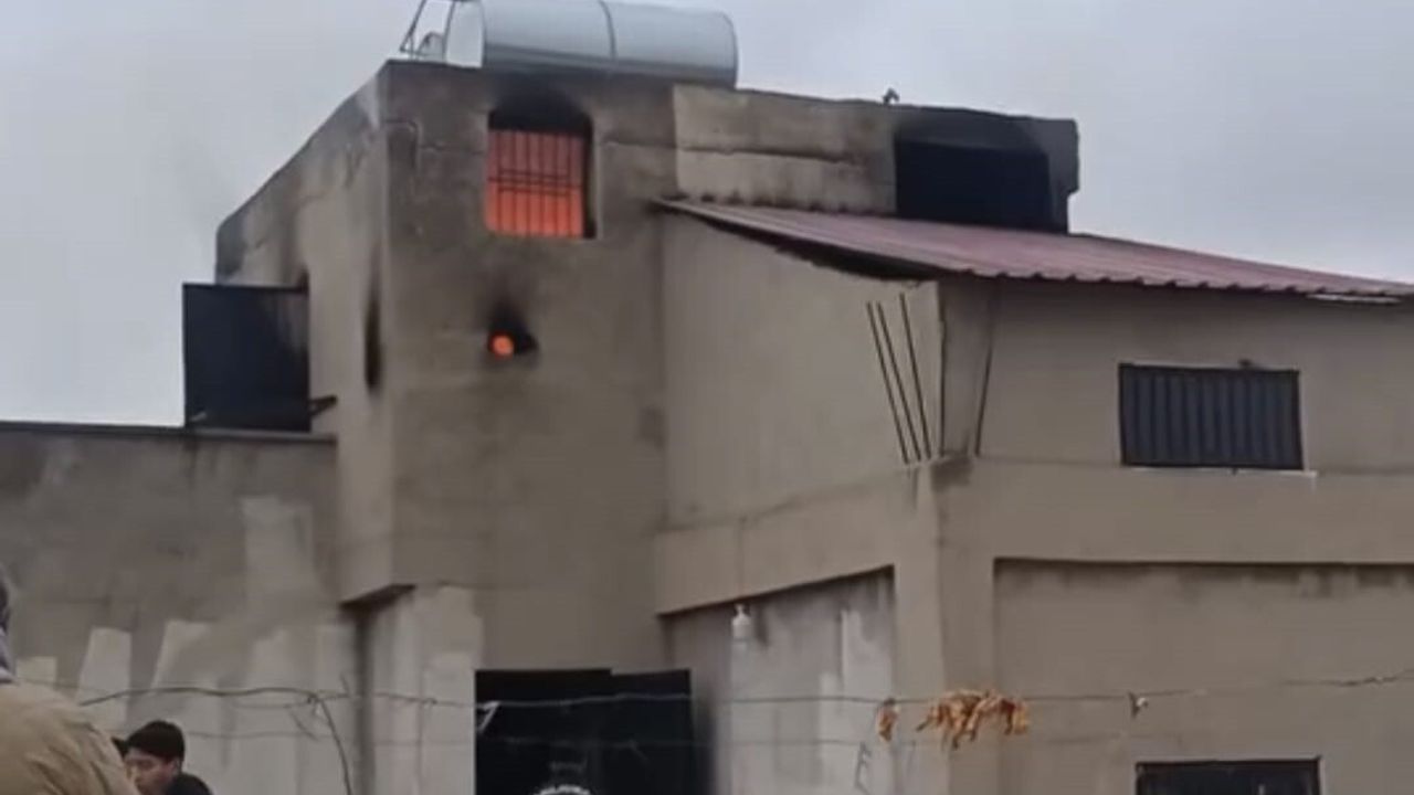 Siverek'te Apartman Yangını Paniğe Yol Açtı