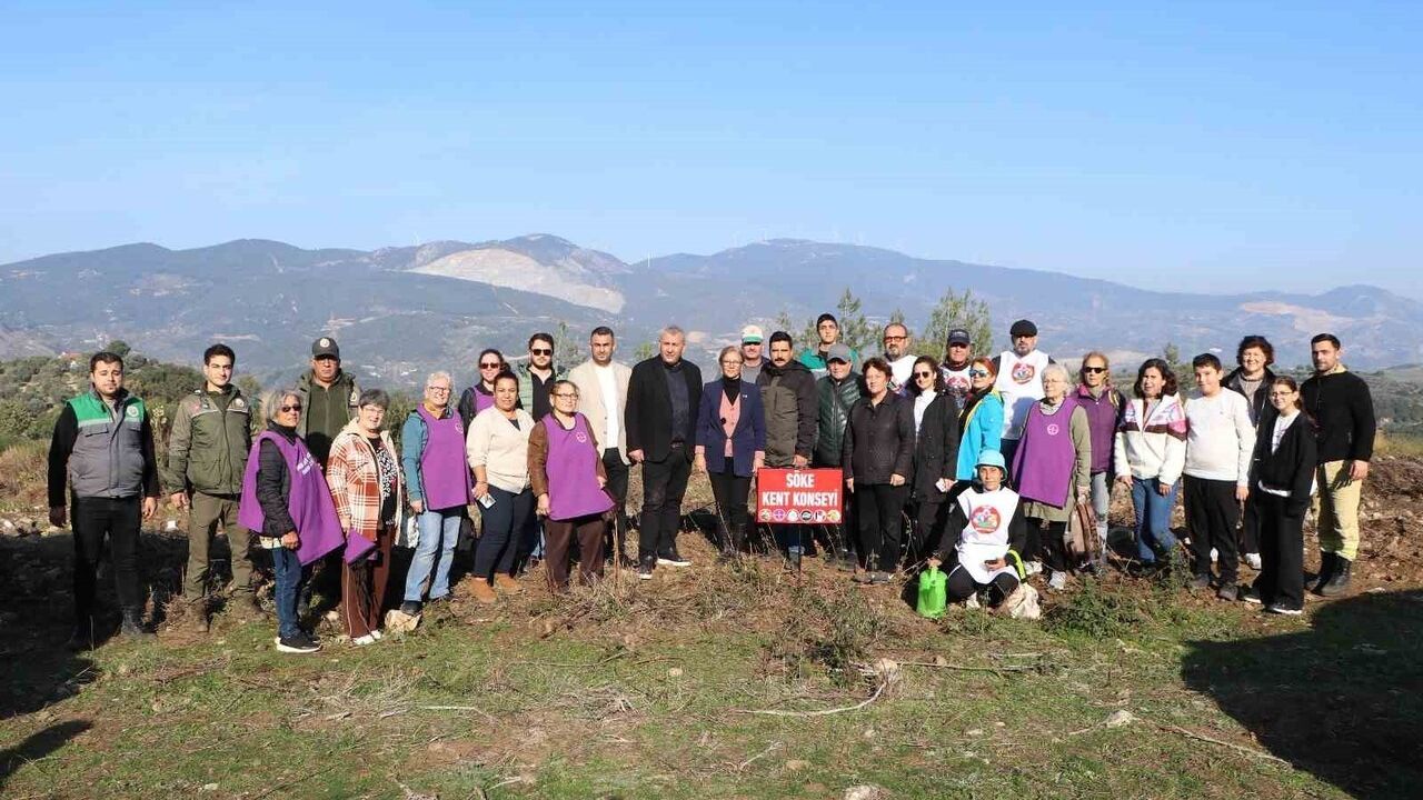 Söke'de Fidan Dikim Etkinliği Gerçekleşti