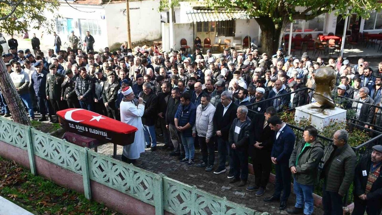 Söke'de Kıbrıs Gazisi Mehmet Avcı Son Yolculuğuna Uğurlandı