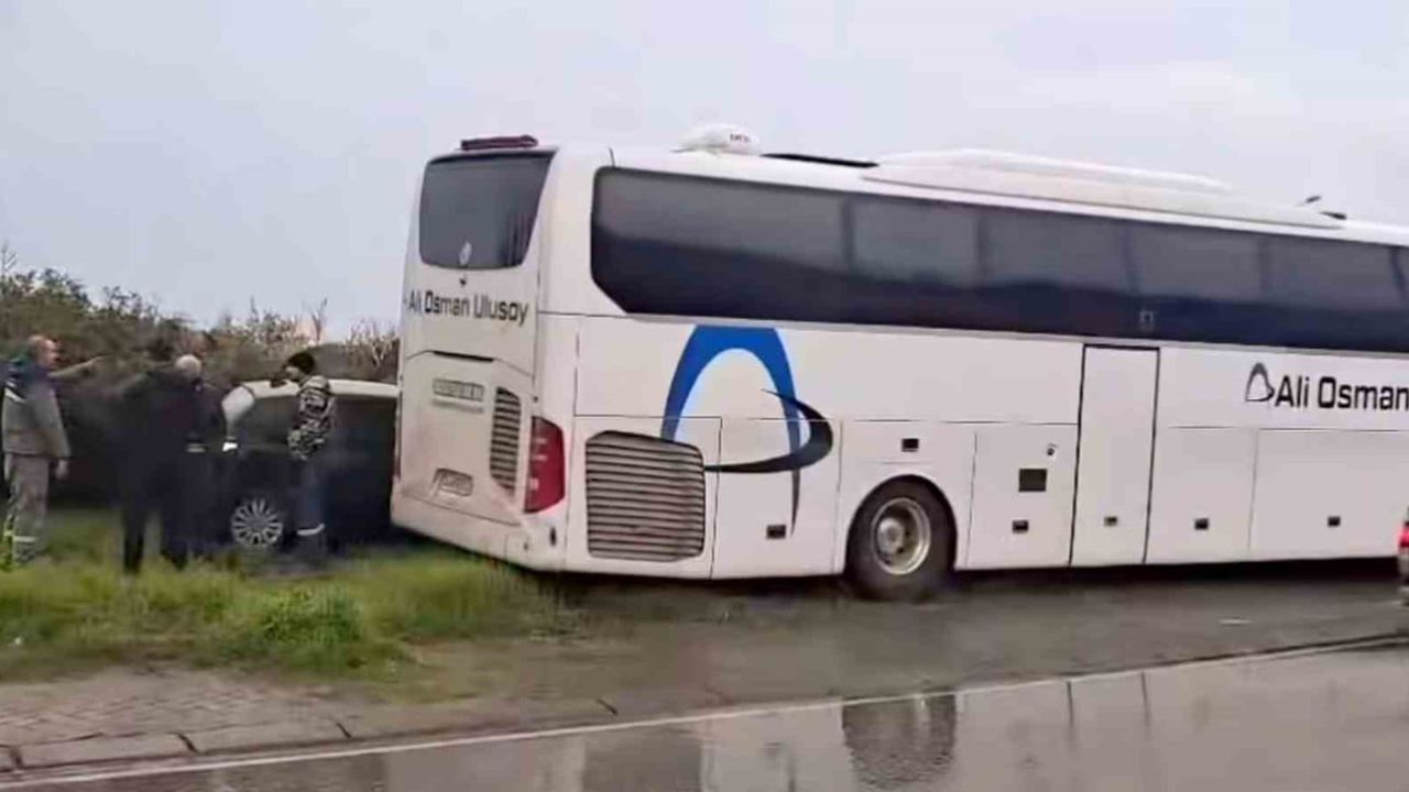 Söke'de Yolcu Otobüsü Trafik Kazası: 1 Yaralı