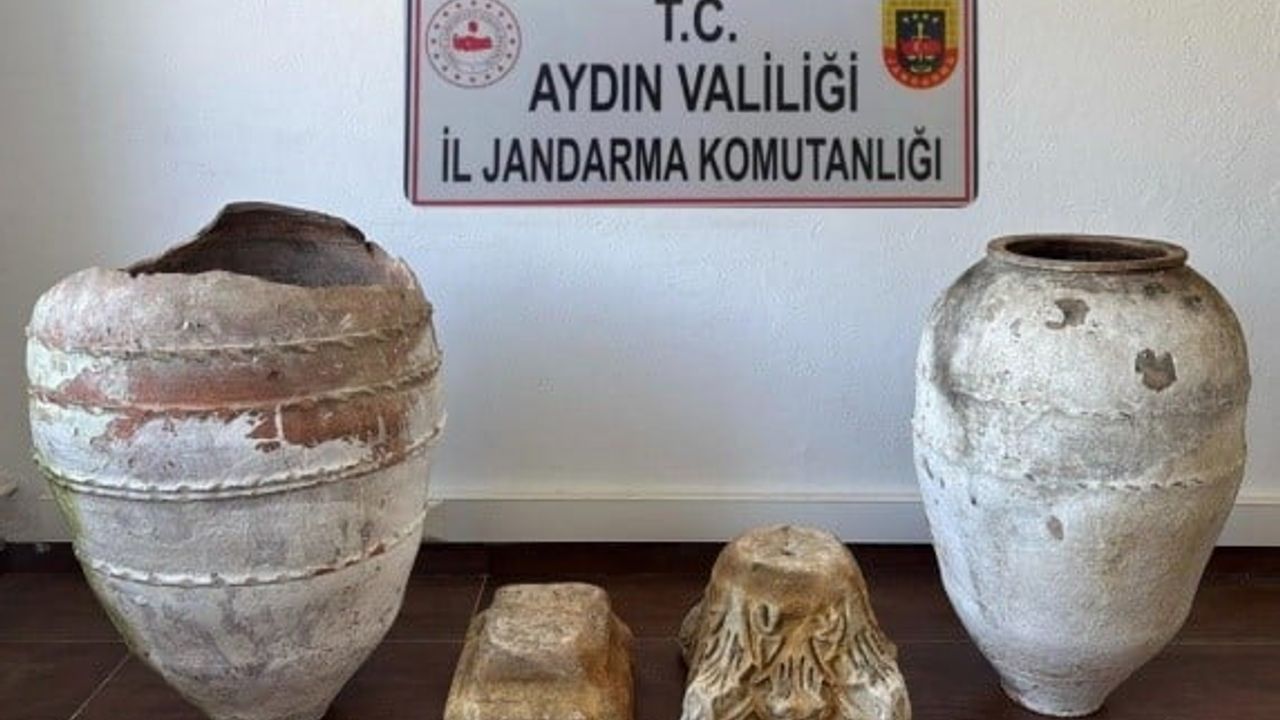 Tarihi Eserlere Yönelik Şok Operasyon: Söke'de Ele Geçirilen Buluntular