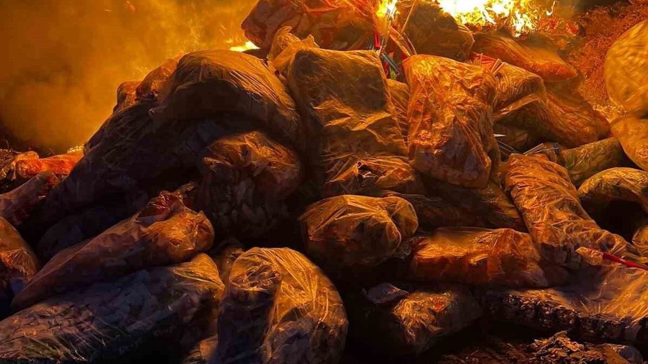 Tarihi Geçmiş Ürünler İmha Edildi!