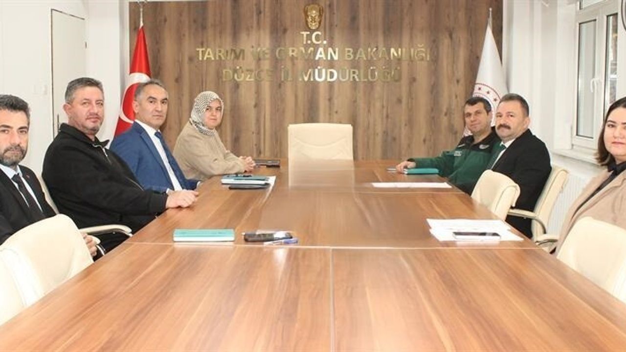 Tarım ve Orman Bakanlığı Müdürleri Düzce'de Toplandı