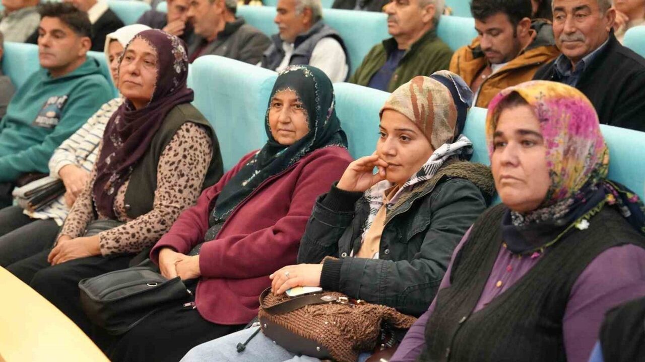 Tarsus'ta Sarıulak Zeytini Üreticilerine Eğitim Verildi