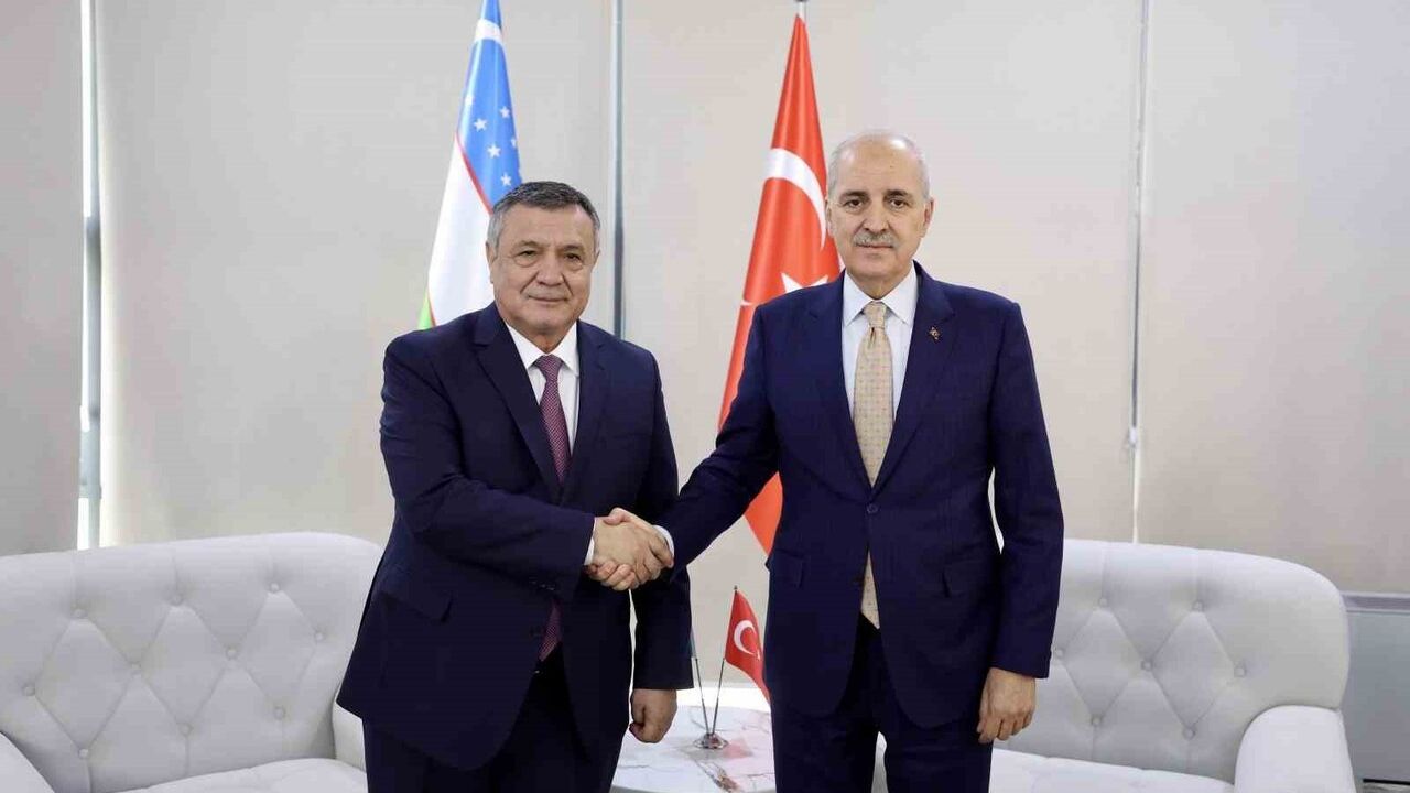 TBMM Başkanı Kurtulmuş, Özbekistan'da Görüşmelerde Bulundu