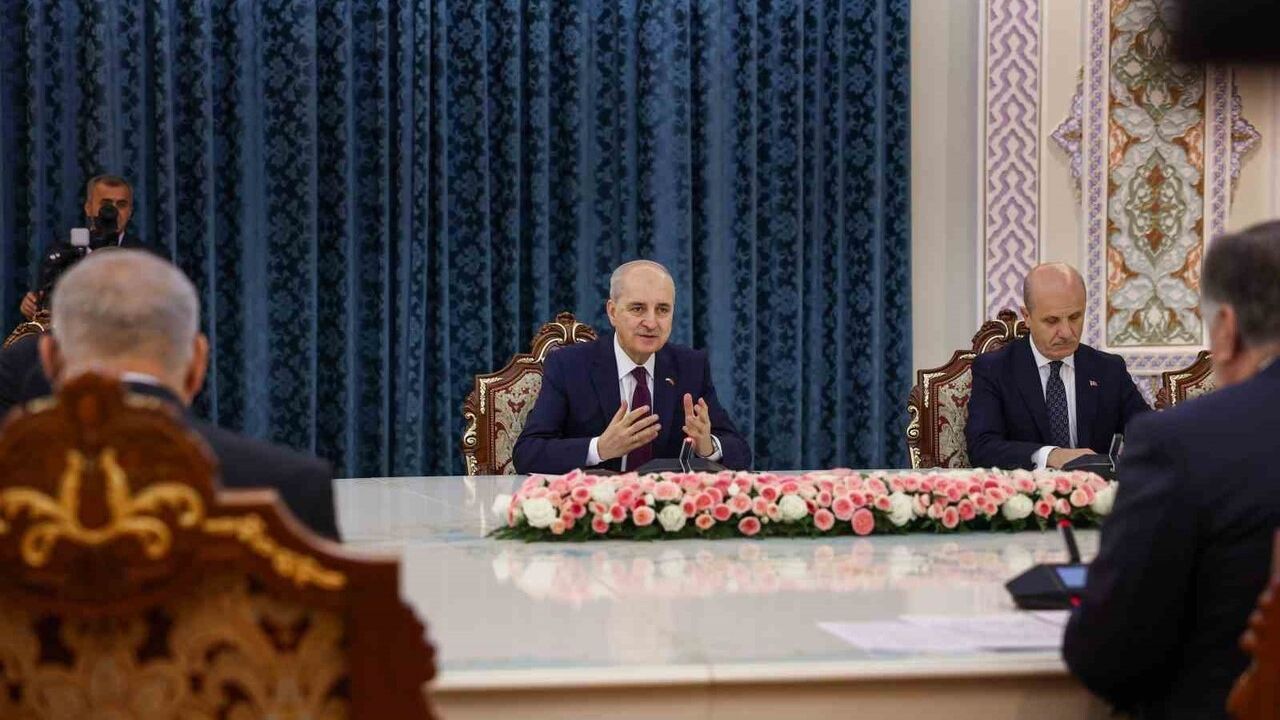 TBMM Başkanı Kurtulmuş'tan Tacikistan Çıkarması: İş Birliği ve Barış Vurgusu