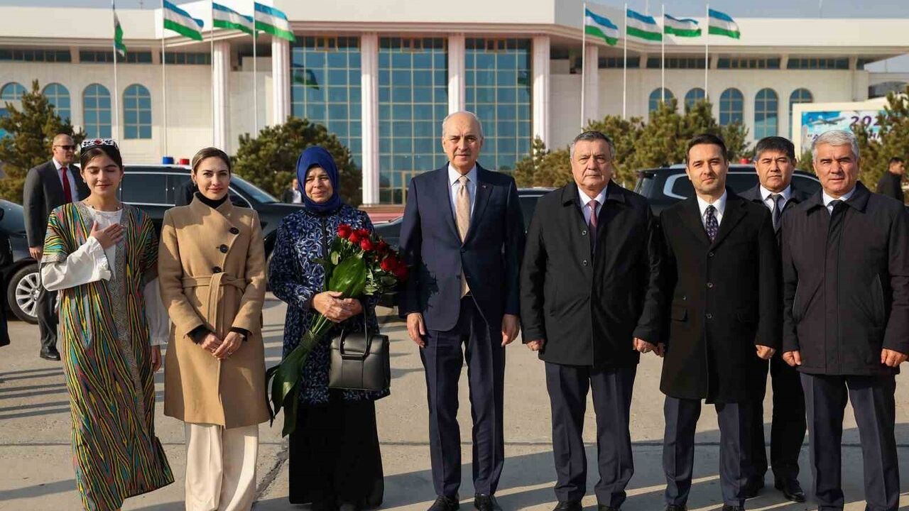 TBMM Başkanı Numan Kurtulmuş Özbekistan'da Resmi Temaslarda Bulundu