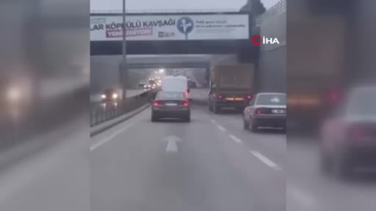 Tehlikeli Minibüs Şoförü Kamerada