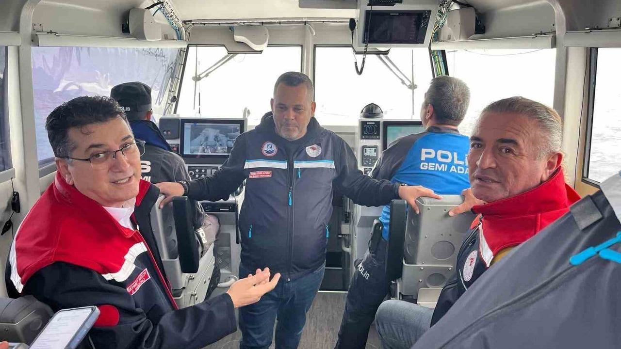 Tekirdağ'da Balıkçılara Denetim ve Bilgilendirme Çalışmaları