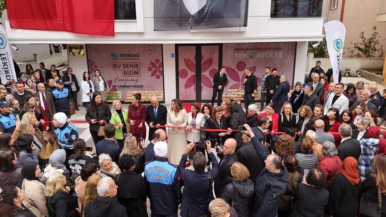 Tekirdağ'da Kadınlar için Sosyal Yaşam Merkezi Açıldı
