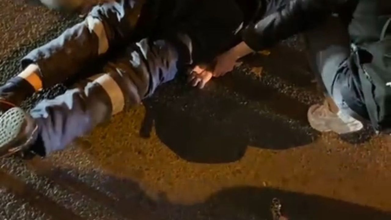 Tekirdağ'da Motosiklet Kazası: Yaya Yaralandı