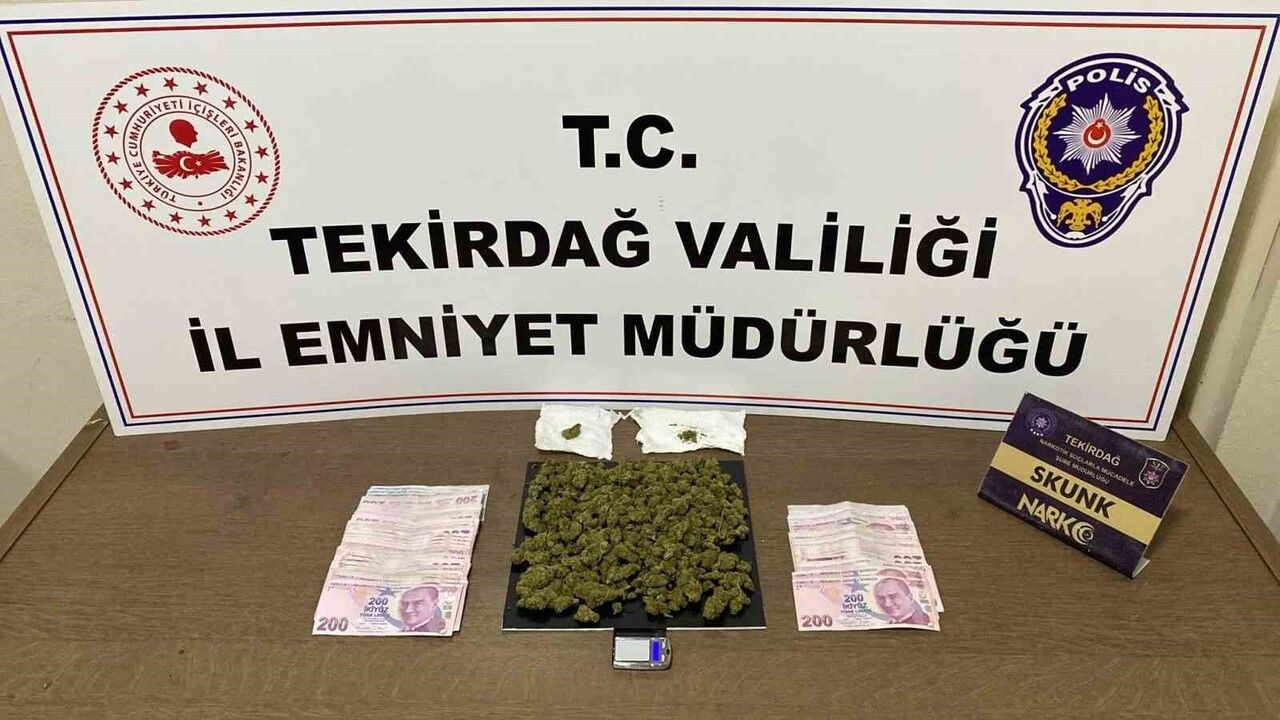 Tekirdağ'da Uyuşturucu Operasyonlarında 178 Gözaltı, 11 Tutuklama