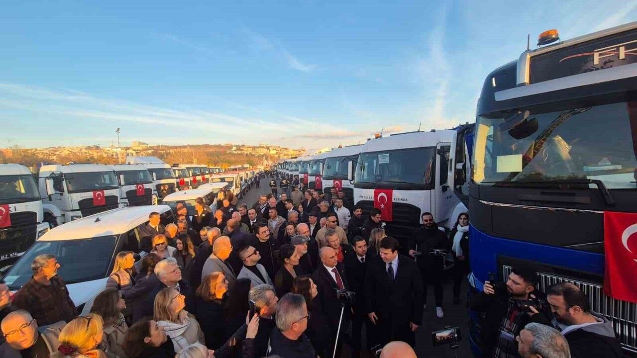 Tekirdağ'da Yeni Araç Filosu: 423 Araç Hizmete Sunuldu