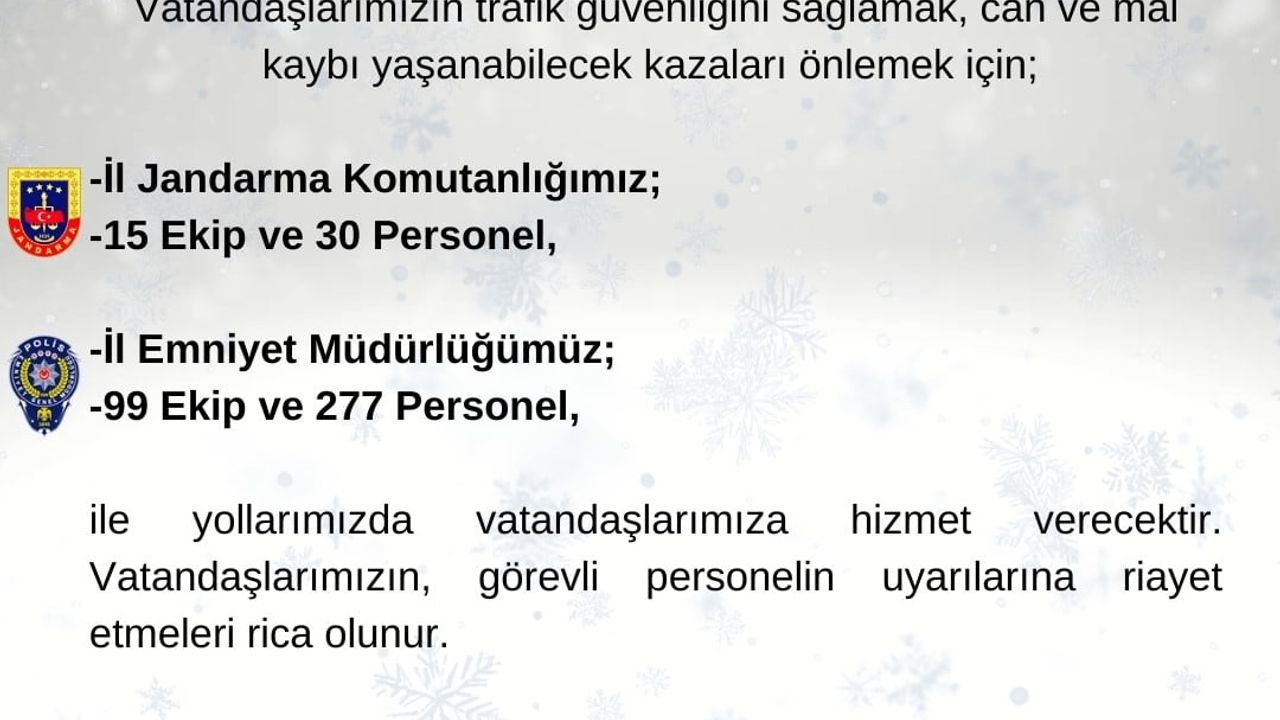 Tekirdağ'da Yılbaşı İçin Zırhlı Güvenlik Önlemleri