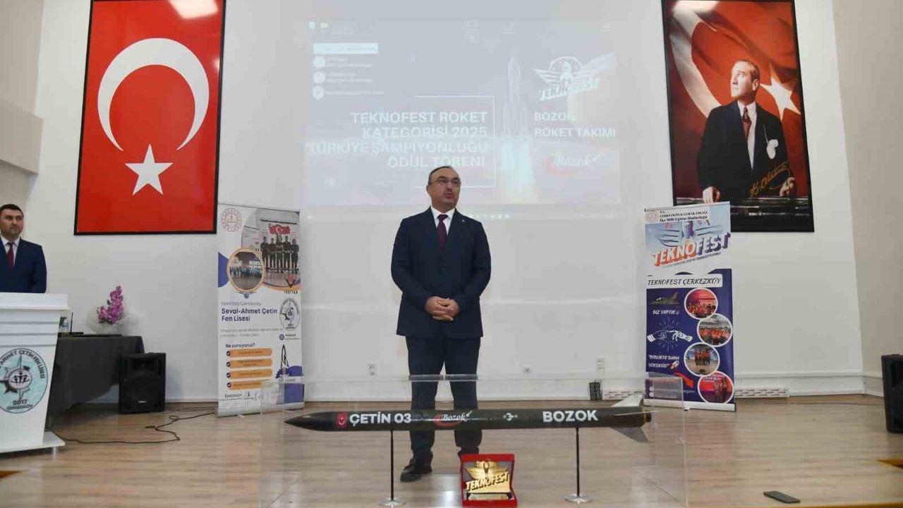 Tekirdağlı Öğrenciler TEKNOFEST 2025'te Türkiye Birincisi Oldu