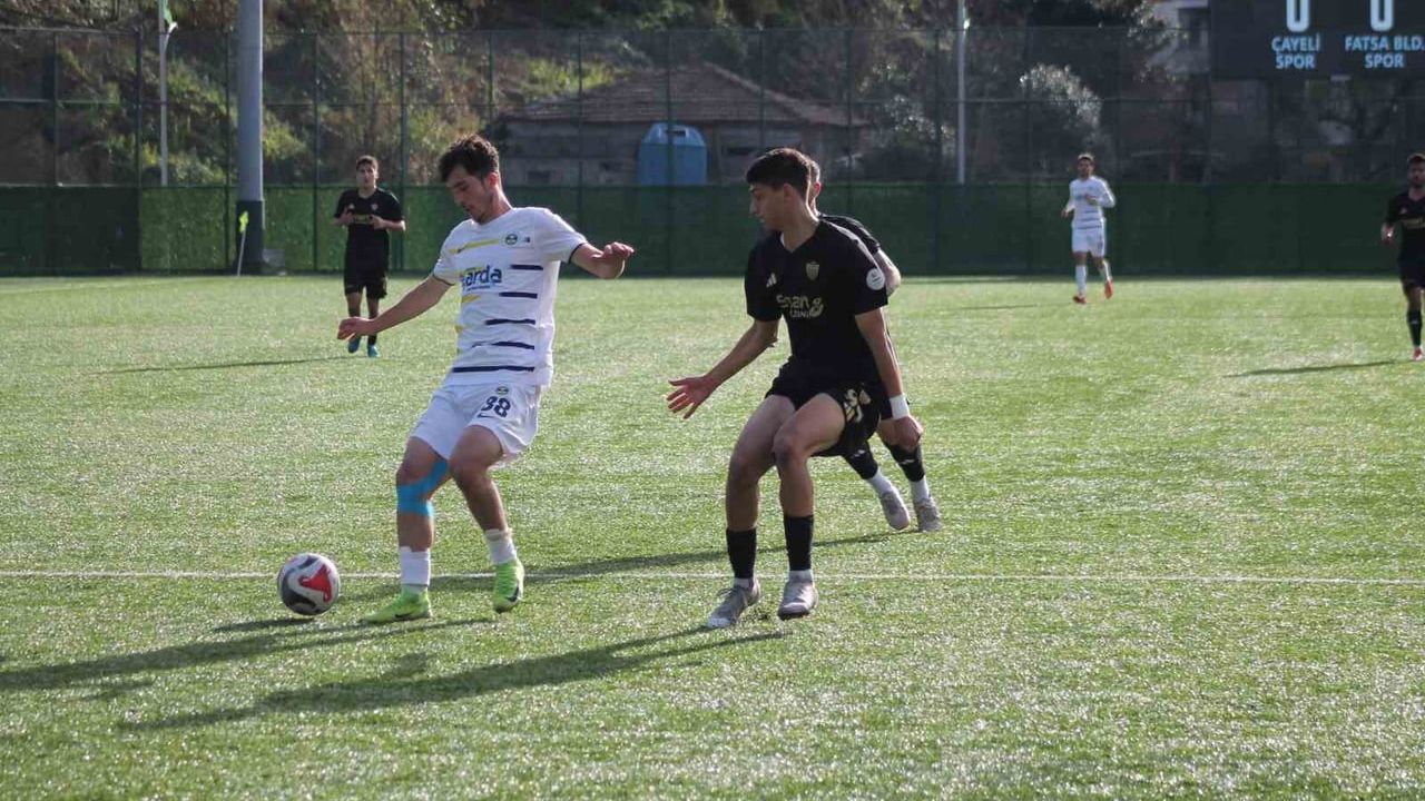TFF 3. Lig: Çayelispor ve Fatsa Belediyespor Berabere Kaldı
