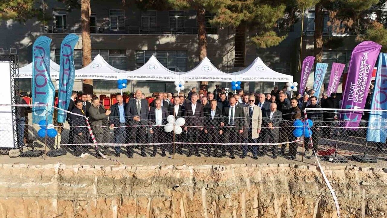 TOGÜ'de Modern Otoparkın Temeli Atıldı