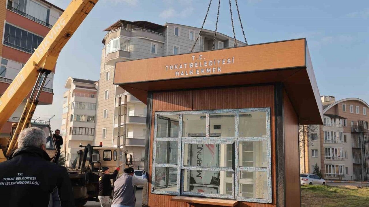 Tokat'ta Halk Ekmek Büfeleri Artıyor