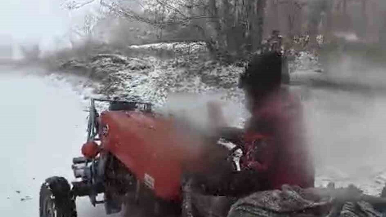 Tokat'ta Kış Manzaraları: Kar Yağışı Etkili Oldu