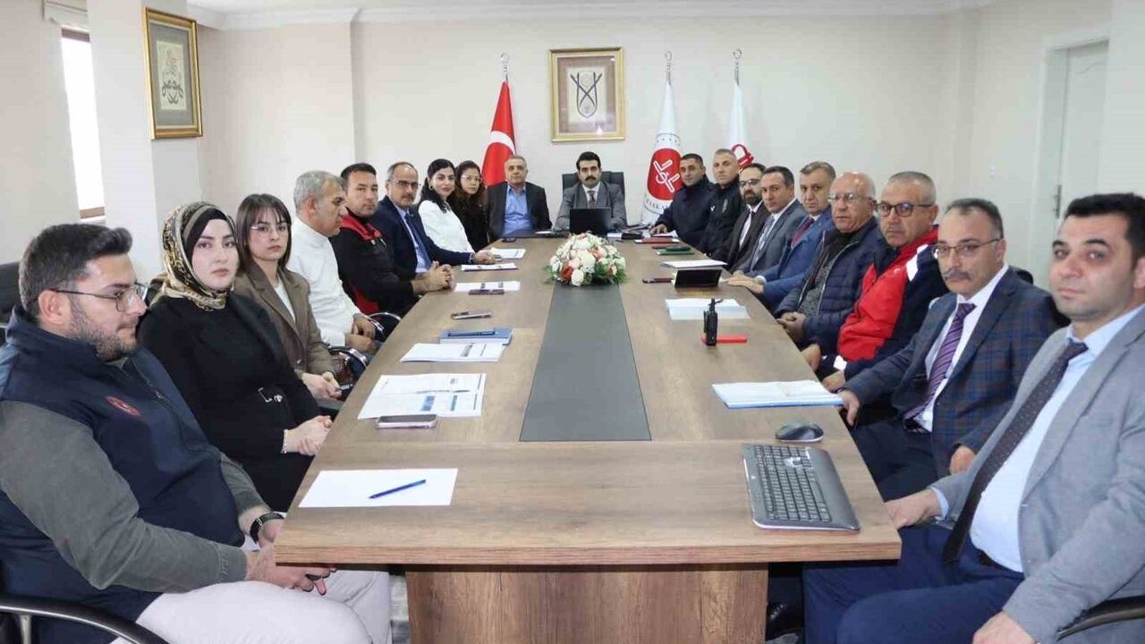 Tomarza'da Afet Koordinasyon Kurulu Toplantısı Gerçekleştirildi