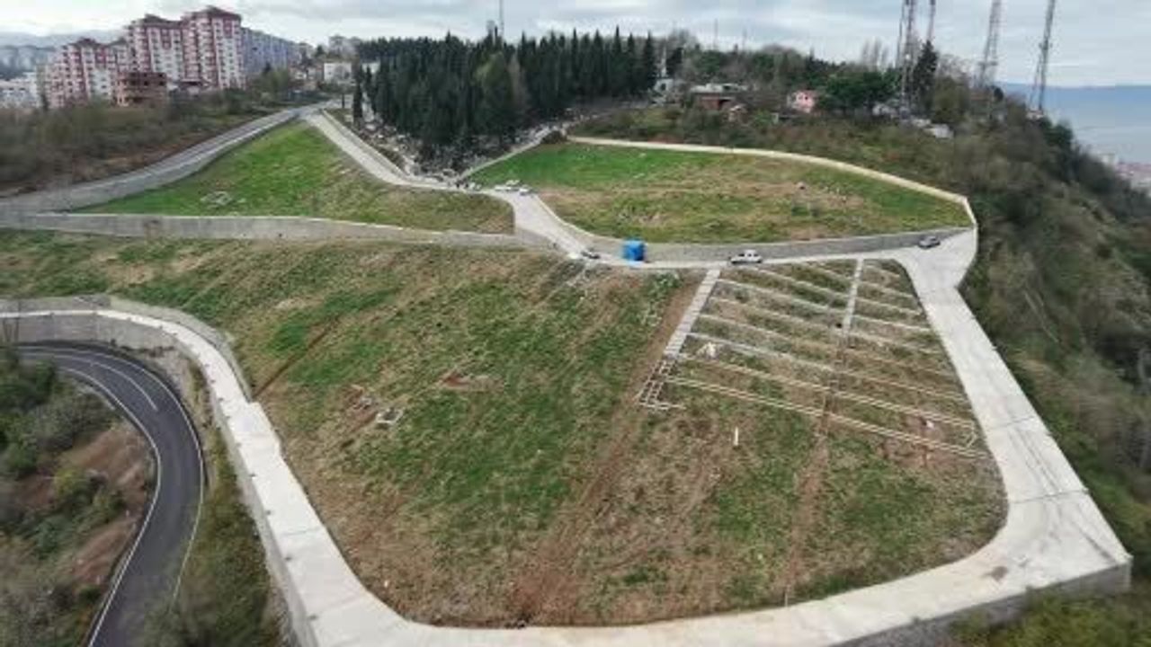 Trabzon'da 6 bin kişilik mezarlık için talep oranı yüzde 95'e ulaştı