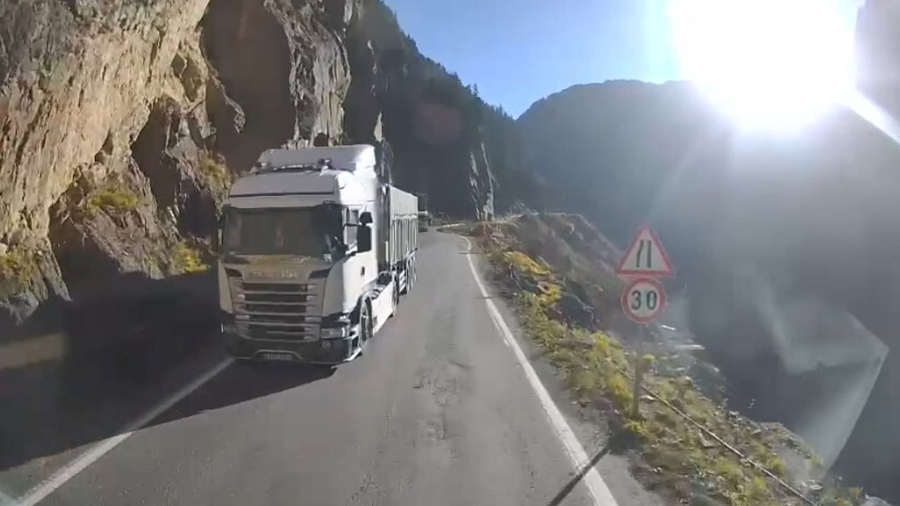 Trabzon'da Tehlikeli Sürücüler ve Yollar