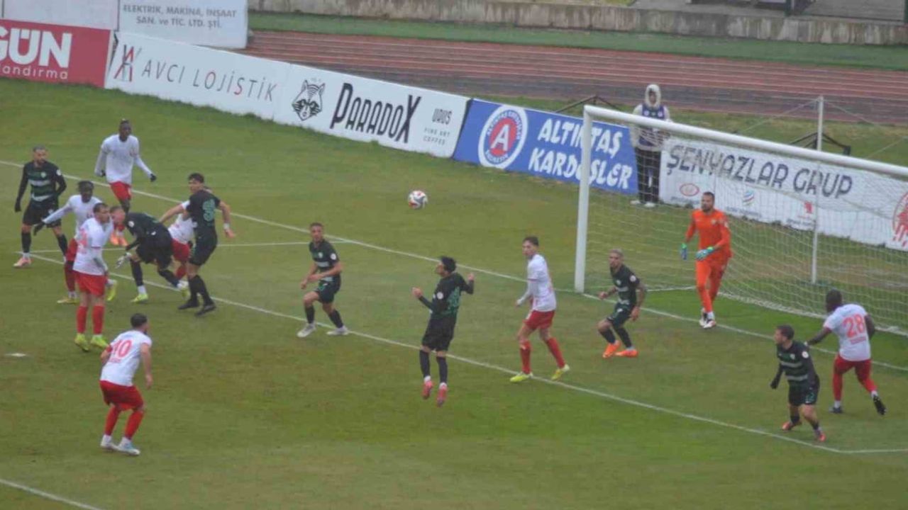 Trendyol 1. Lig'de Serikspor, Boluspor'a 4-1 Yenildi