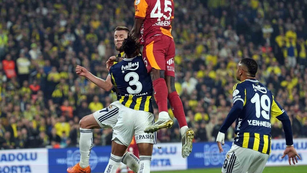 Trendyol Süper Lig Derbisinde Galatasaray Önde