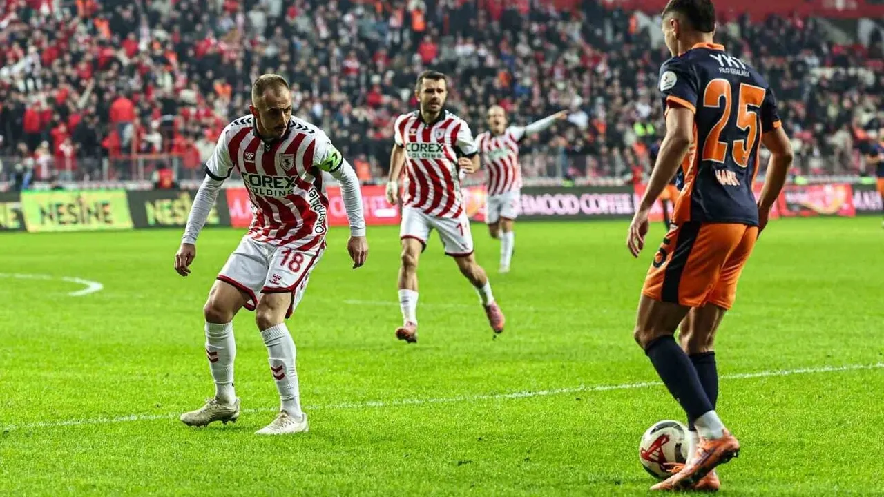 Trendyol Süper Lig: Samsunspor 0-2 RAMS Başakşehir