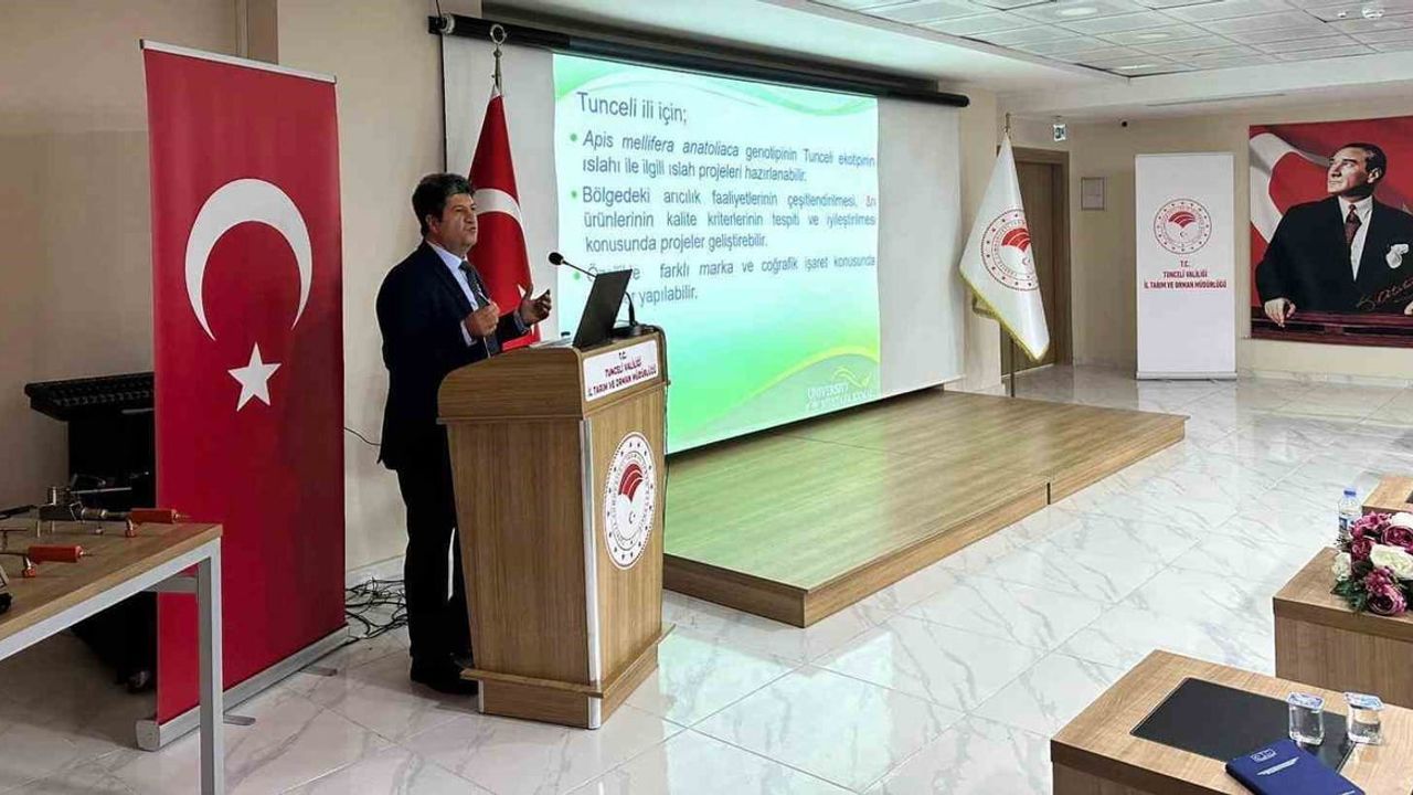 Tunceli'de Arıcılara Yönelik Eğitim Programı Düzenlendi