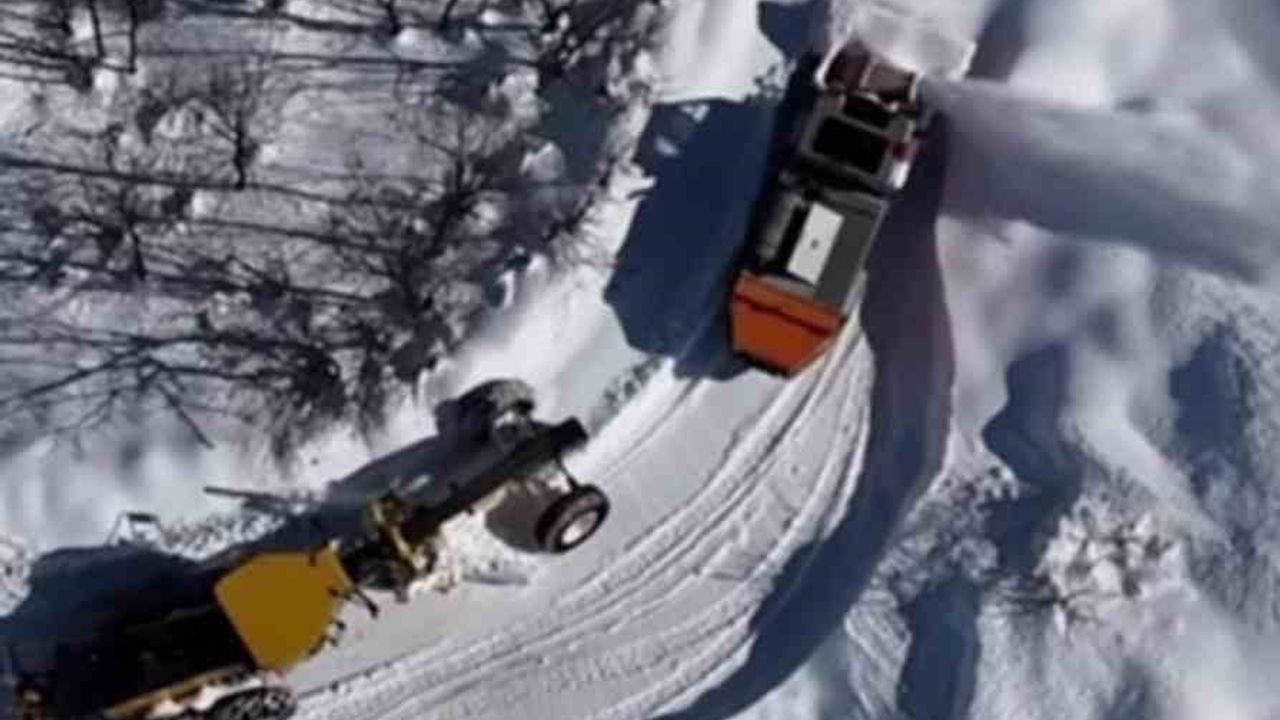 Tunceli'de Köy Yolları Ulaşıma Açıldı