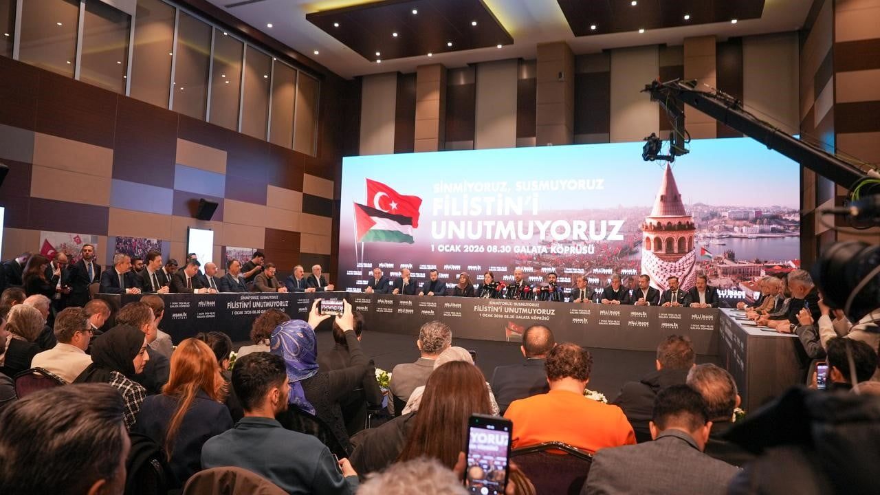 TÜRGEV'den 1 Ocak'ta Gazze Destek Yürüyüşü