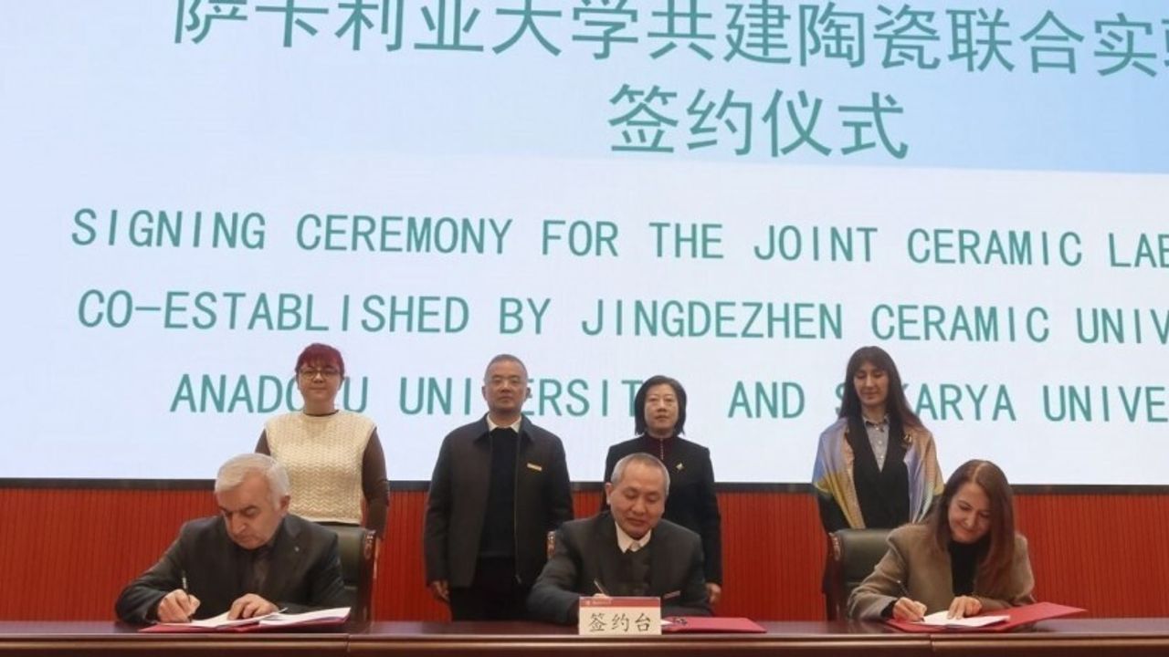 Türkiye ve Çin Ortaklığında Yeni Seramik Laboratuvarı Kuruluyor