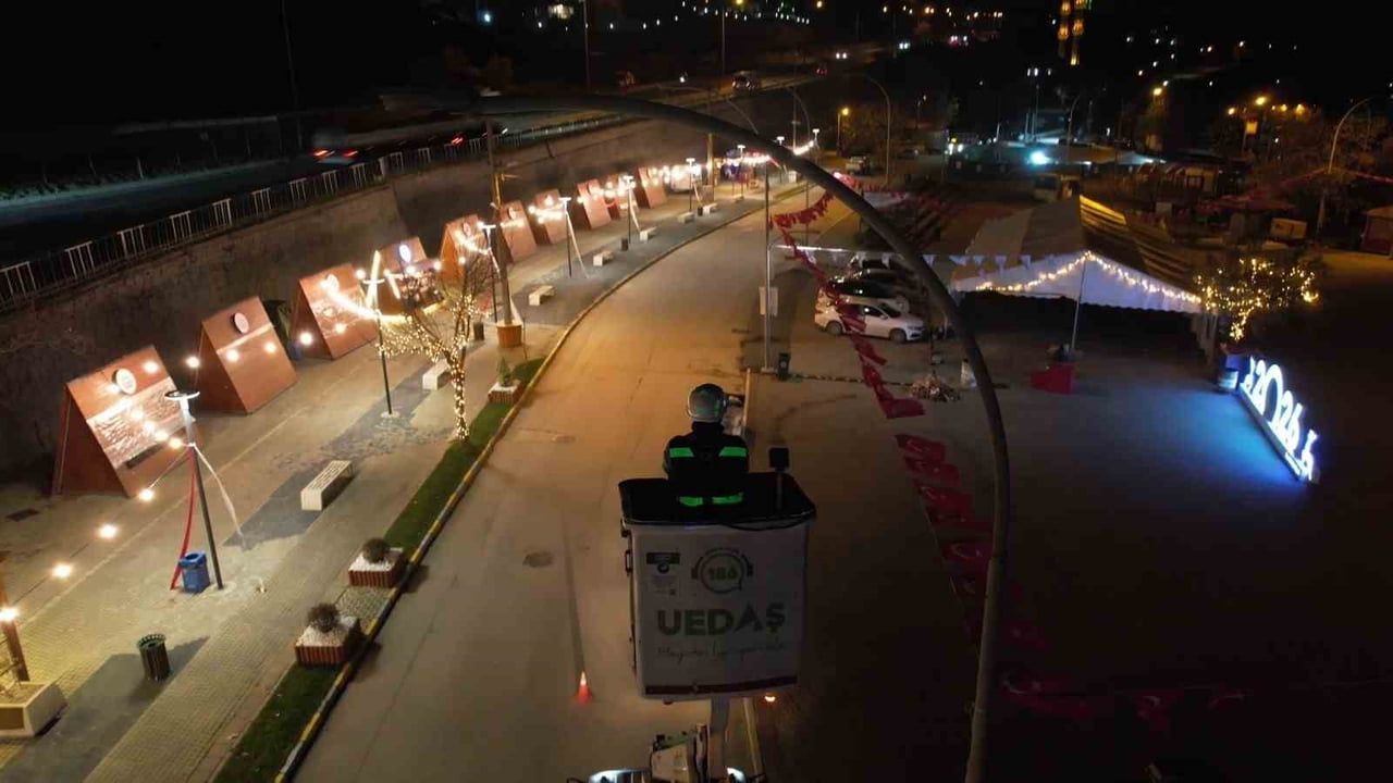 UEDAŞ Yeni Yılda Kesintisiz Enerji İçin Görev Başında