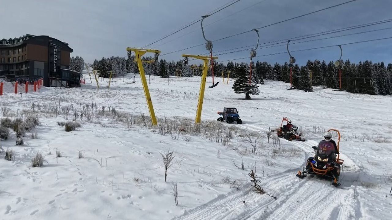 Uludağ'da Kış Sezonu Hazırlıkları Başladı