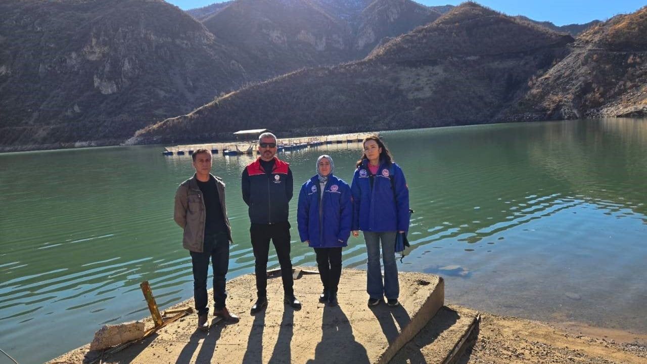 Uludere'de Alabalık Üretim Tesislerine Denetim Yapıldı