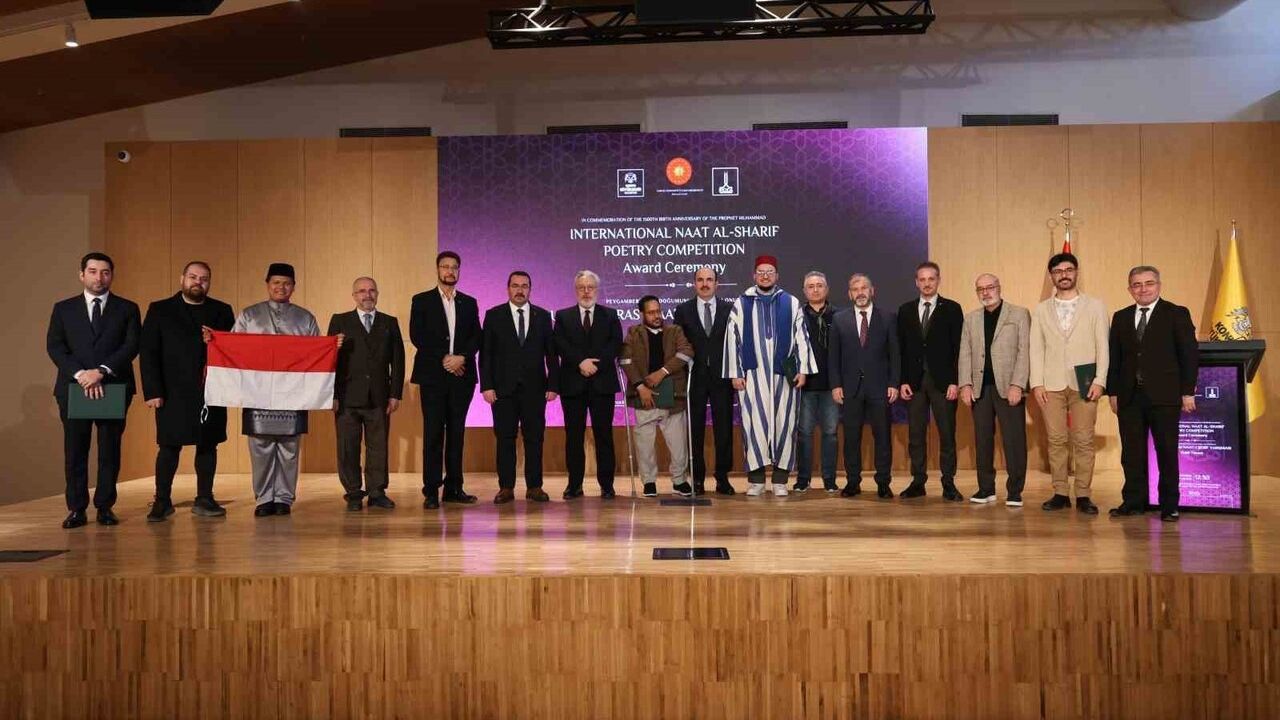 Uluslararası Naat-ı Şerif Yarışması'nda Ödüller Sahiplerini Buldu