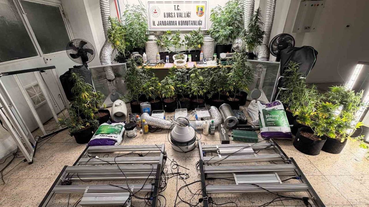 Uyuşturucu İmalathanesi Ele Geçirildi: Bursa'da Jandarma Operasyonu