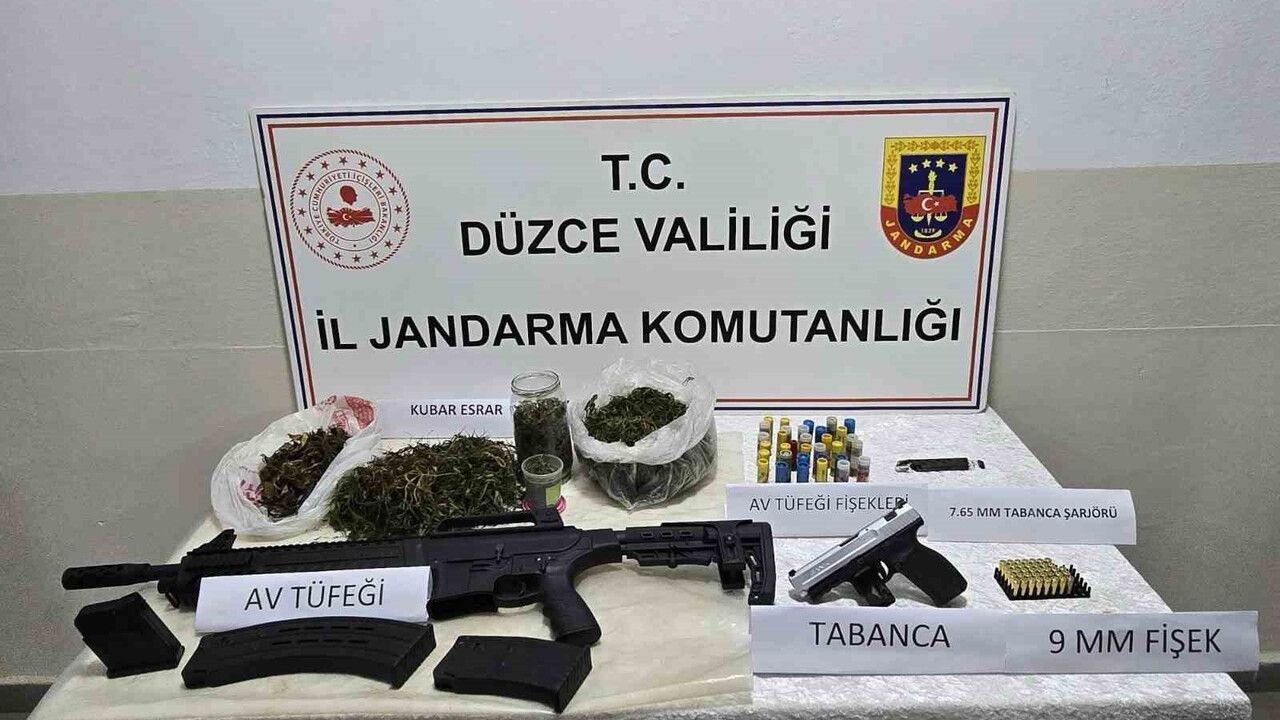 Uyuşturucu Ticareti ve Silah Bulundu: Gölyaka'da 1 Gözaltı