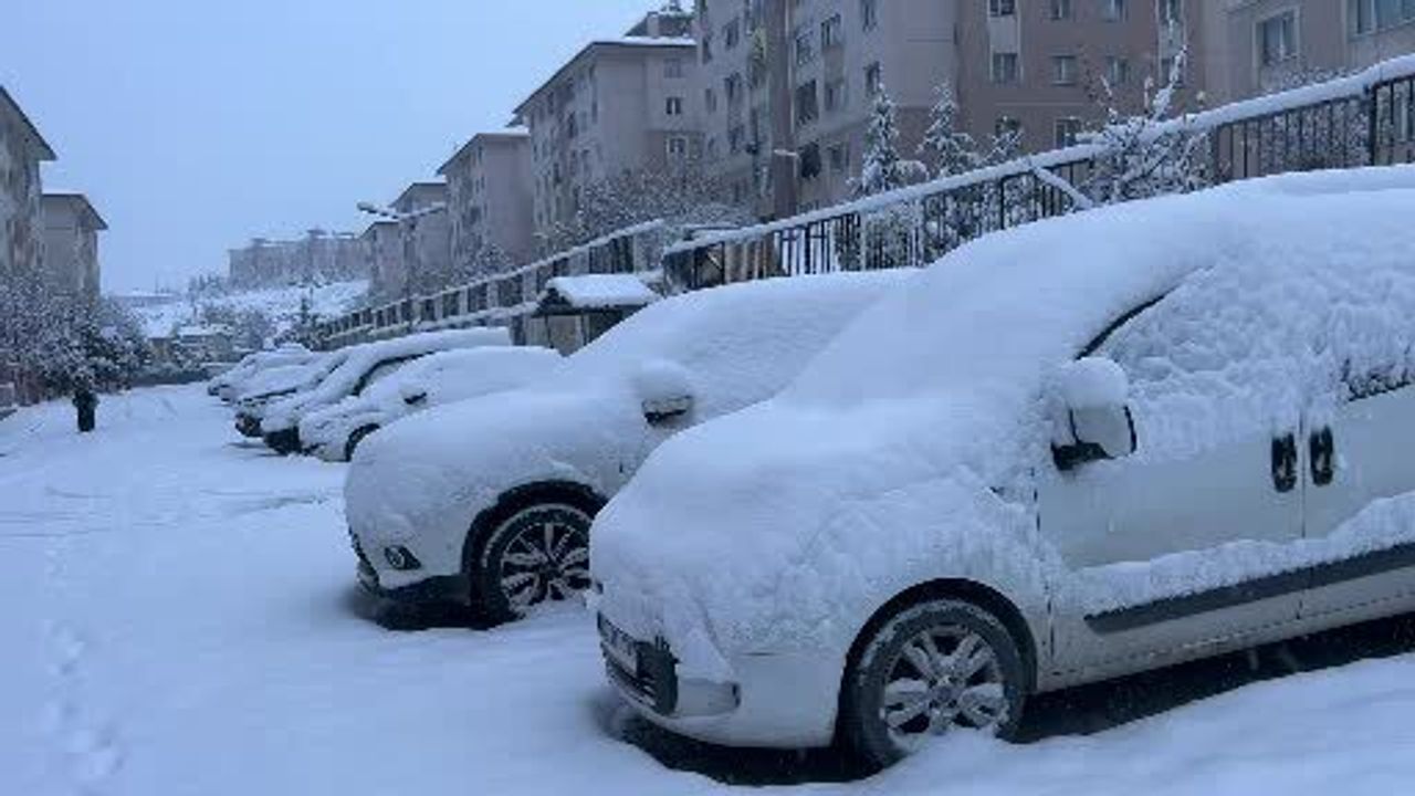 Van'da Yoğun Kar Yağışı Hayatı Olumsuz Etkiliyor