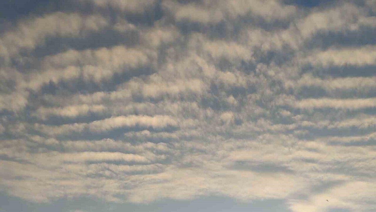 Van Semalarında Sirrokümülüs Bulutları Görsel Şölen Sundular