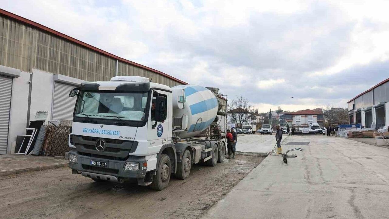 Vezirköprü Hurdacılar ve Keresteciler Sitesi'nde Sorun Çözümleri Başladı