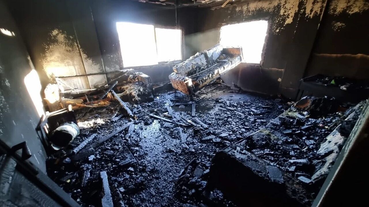 Yangında Hayatını Kaybeden Yaşlı Kadının Cenazesi Bulundu