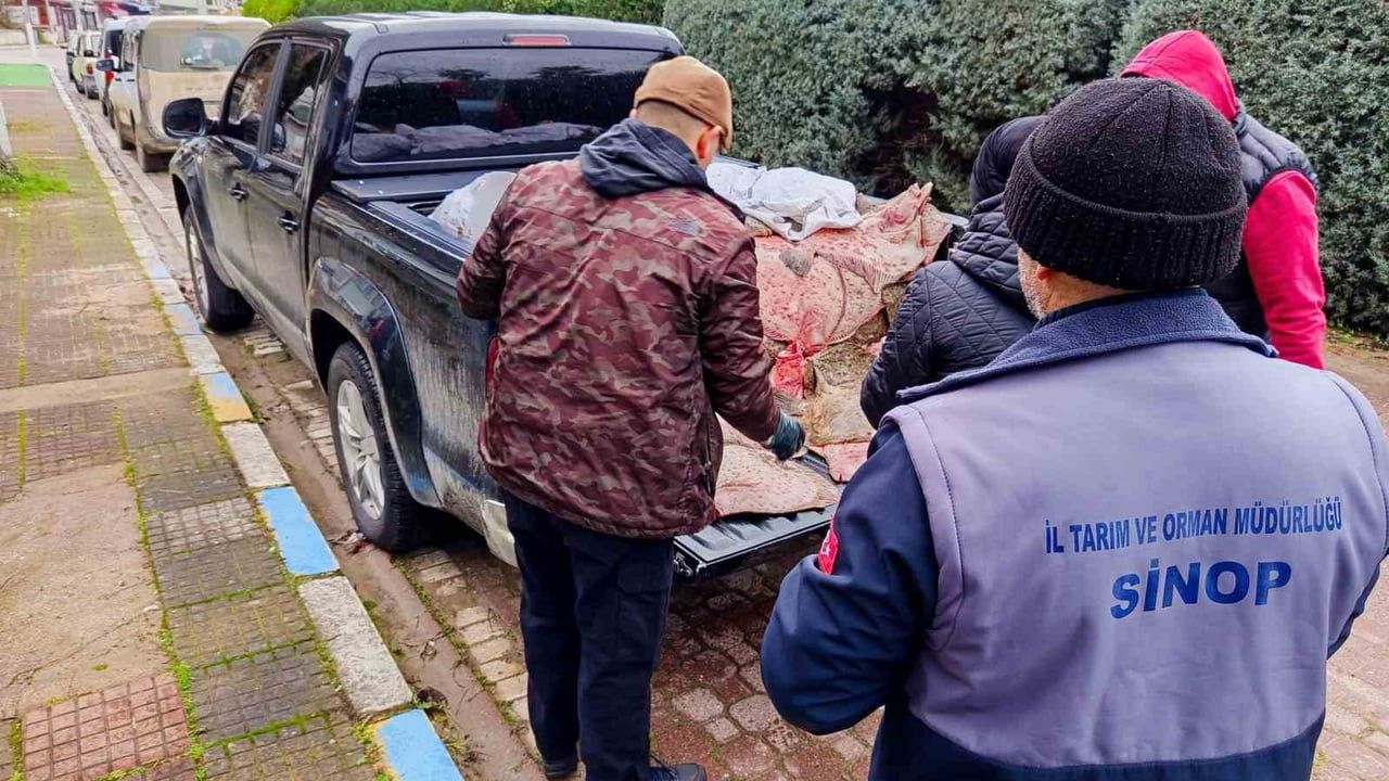 Yasa Dışı Avlanan Kalkanlar İhtiyaç Sahiplerine Ulaştırıldı