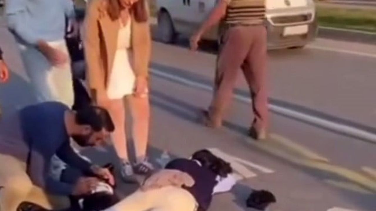 Yaya Geçidinde Trafik Kazası: Anne ve İki Çocuğu Yaralandı