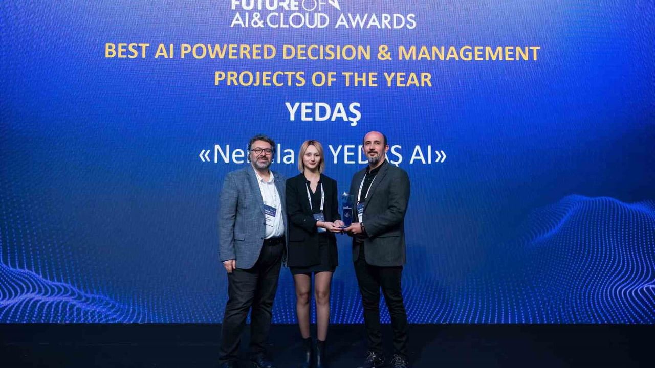 YEDAŞ, Yapay Zeka Projeleri ile İki Ödül Kazandı