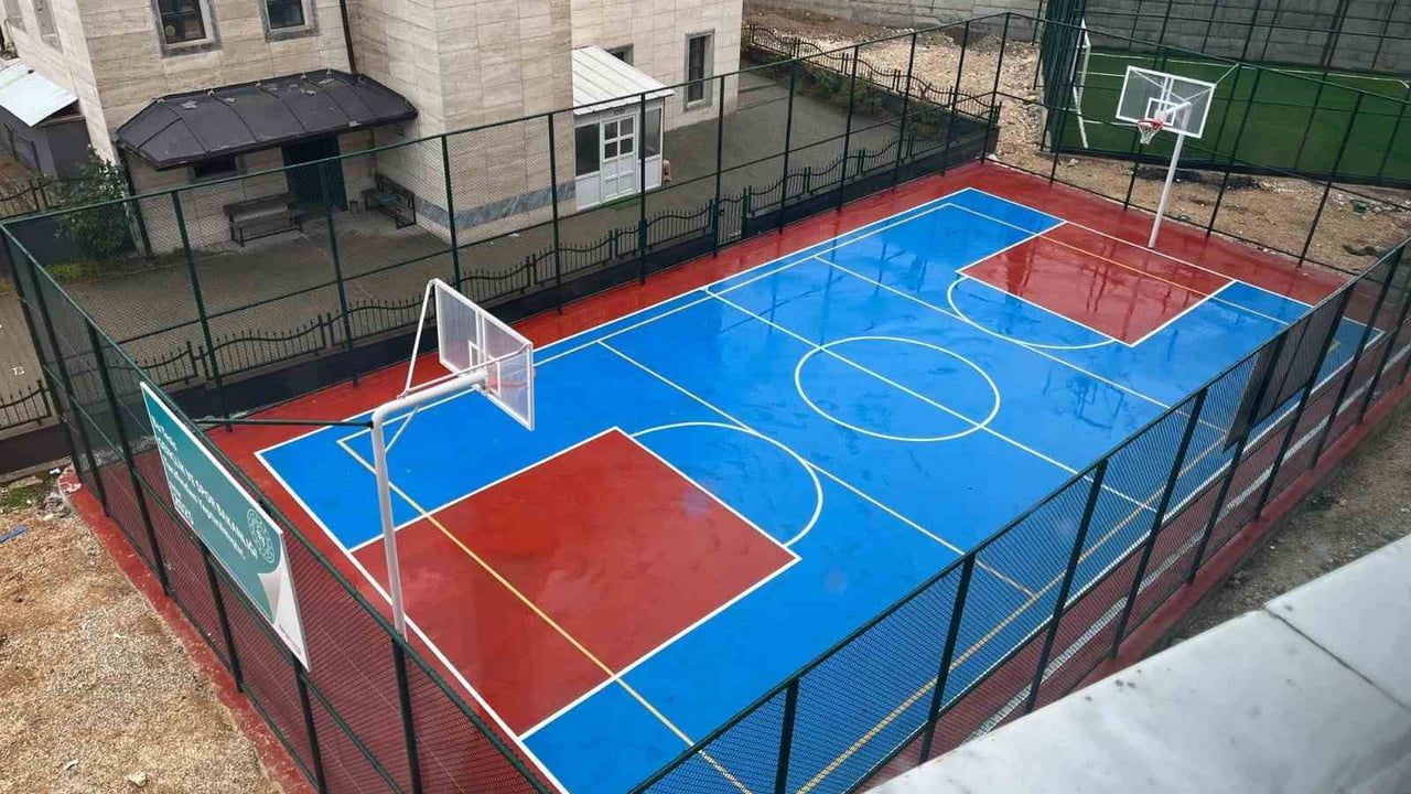 Yeni Spor Alanları Çankaya Hafızlık Eğitim Merkezine Kazandırıldı